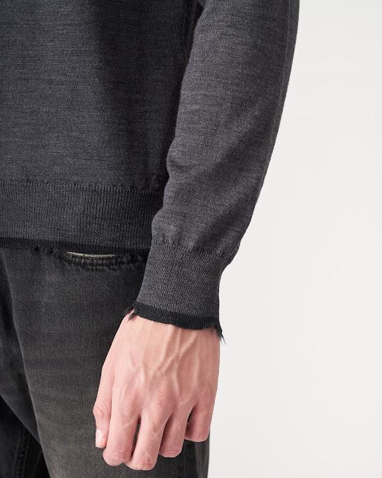 Suoli Maglia Girocollo 2 Colli Bicolore Negozi Online