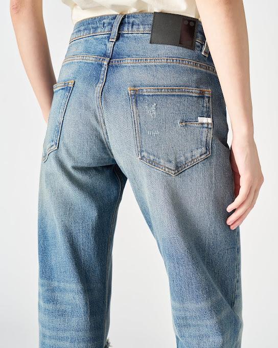 Suoli Pantalone Denim Low Rise Zoe Affare Del Giorno