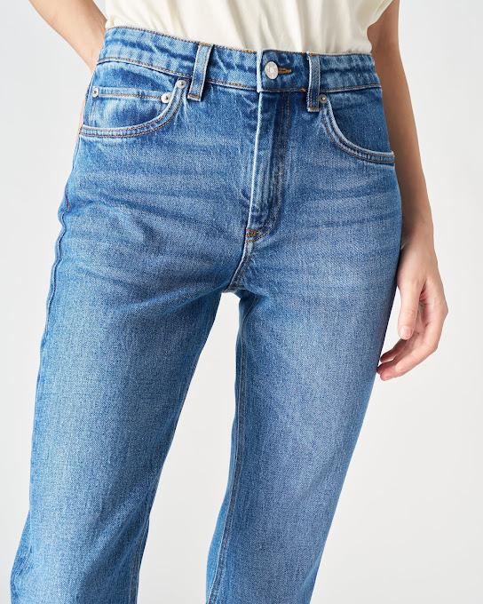 Suoli Pantalone Denim Flared Edna Prezzo Ridotto