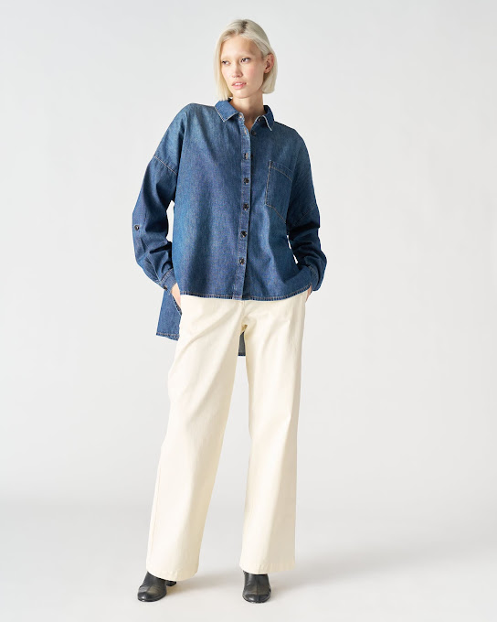 Suoli Camicia Denim Over