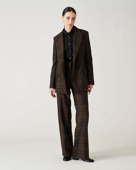 Suoli Tailleur Doppio Petto