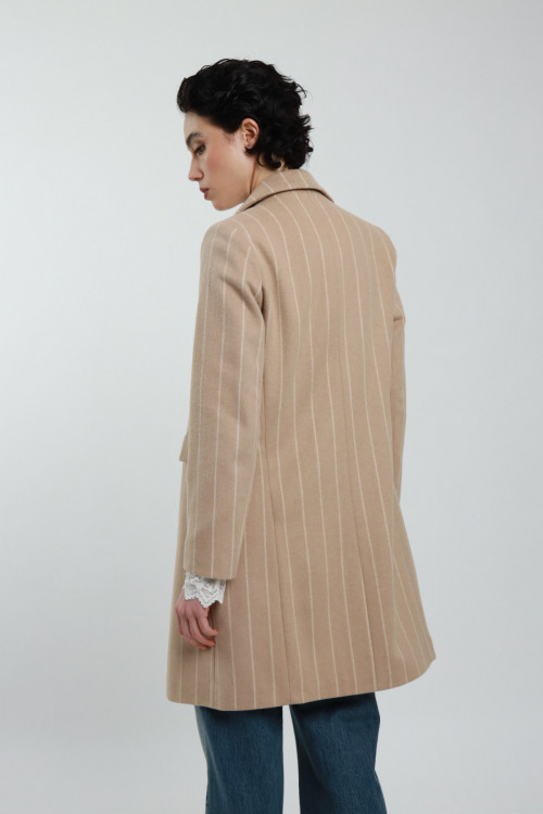 Susy Mix Cappotto Gessato Soddisfazione Garantita