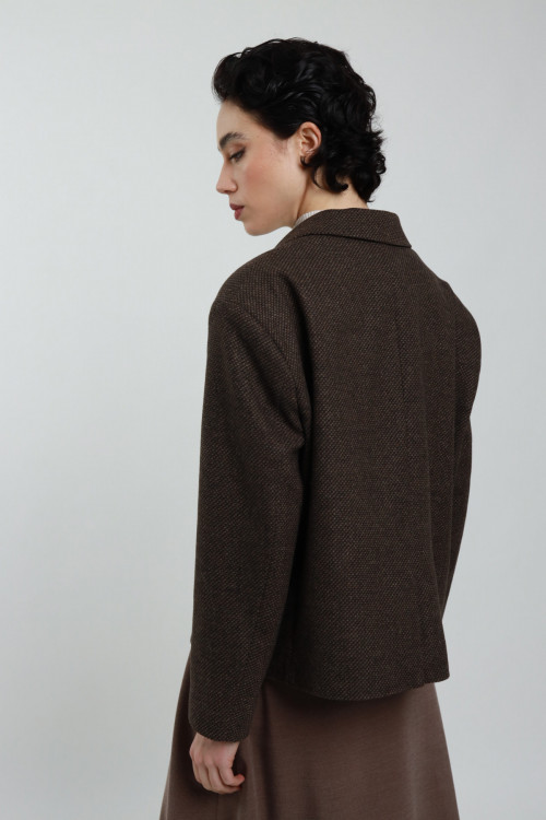 Susy Mix Blazer Over con Spilla Negozi Online