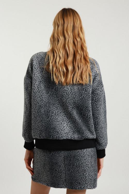Susy Mix Bomber Maculato Qualità Garantita