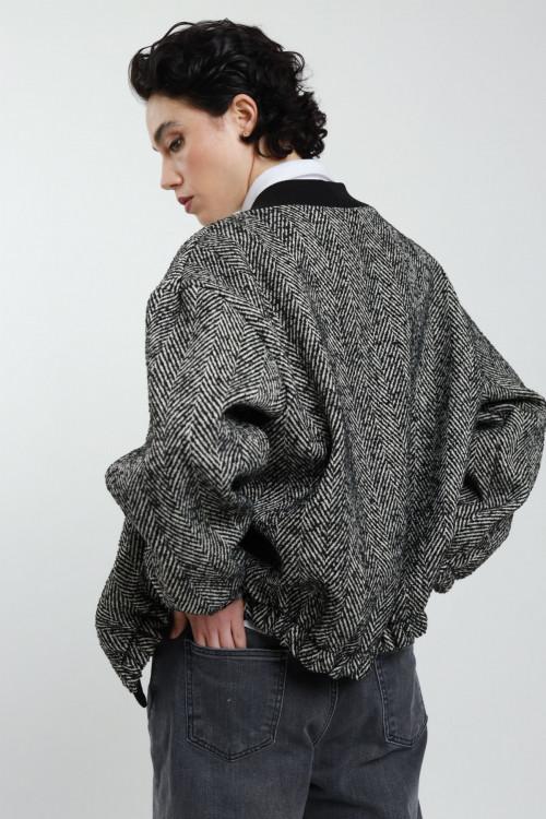 Susy Mix Bomber Spinato con Spille Online