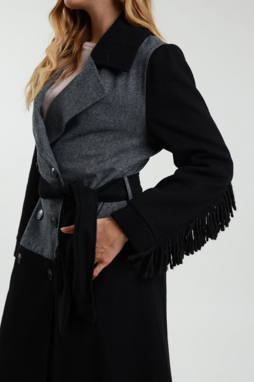 Susy Mix Cappotto Con Cintura Offerte