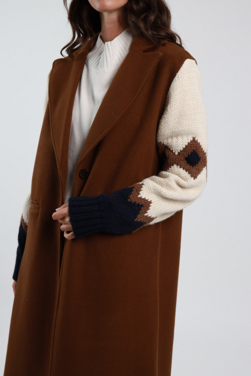 Susy Mix Cappotto Maniche Maglia I Più Venduti