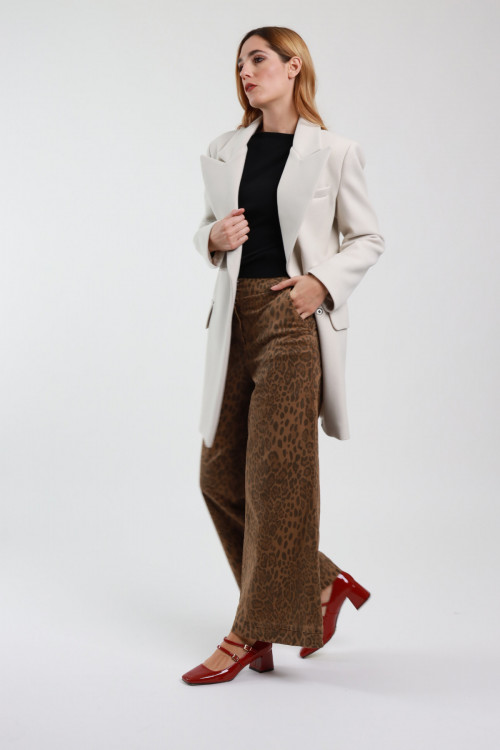Susy Mix Cappotto Doppiopetto Nuova