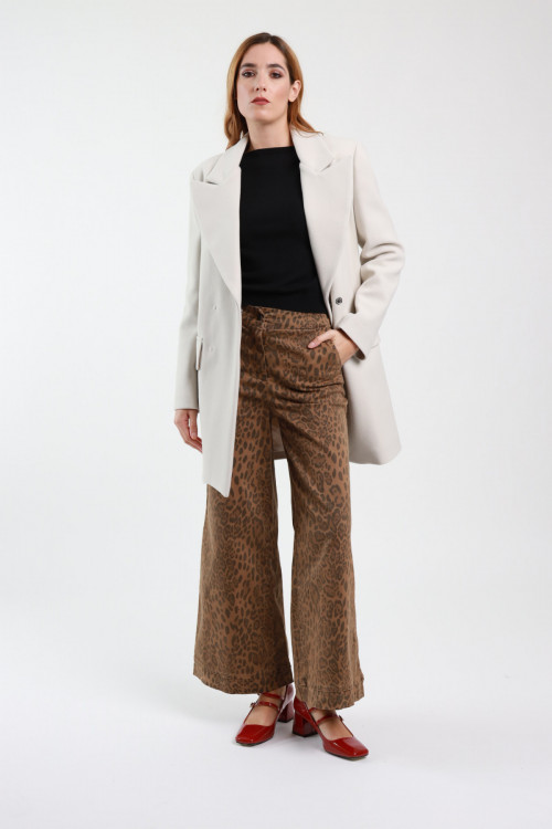 Susy Mix Cappotto Doppiopetto Nuova