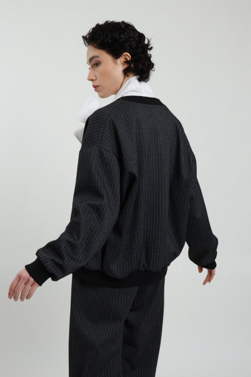 Susy Mix Bomber Gessato 2025