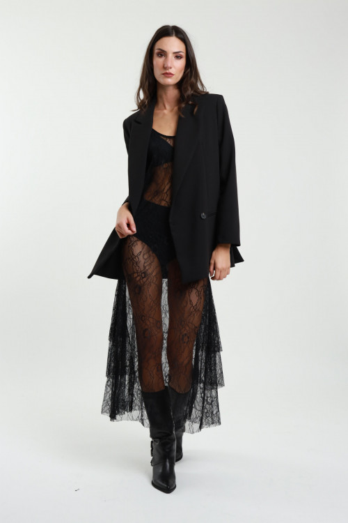 Susy Mix Abito Sottoveste Pizzo Outlet