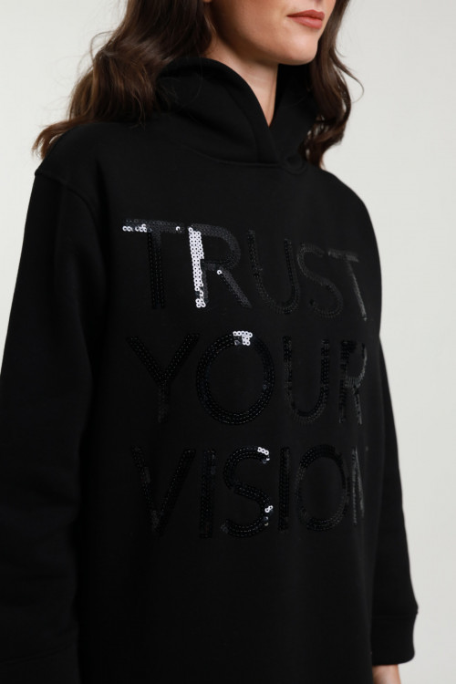 Susy Mix Abito Felpa "Trust Your Vision" Offerte