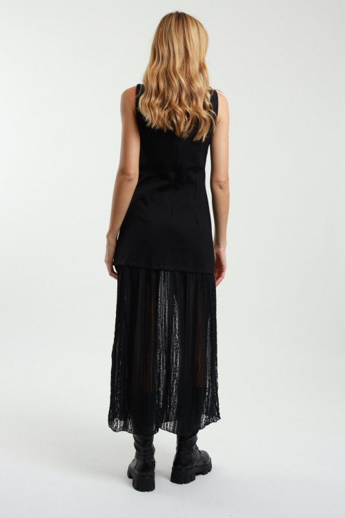 Susy Mix Abito con Gonna in Pizzo 2025