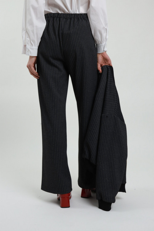 Susy Mix Pantalone Dritto Gessato 2025