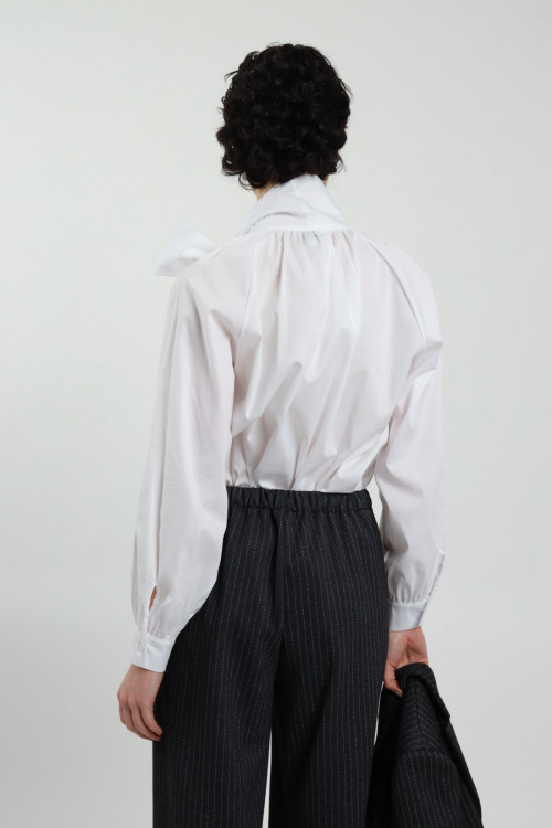 Susy Mix Blusa con Fiocco In Linea