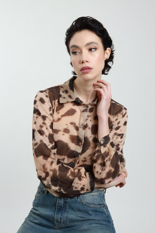 Susy Mix Camicia Fantasia Animalier Negozi Online