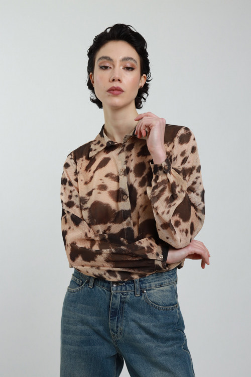 Susy Mix Camicia Fantasia Animalier Negozi Online