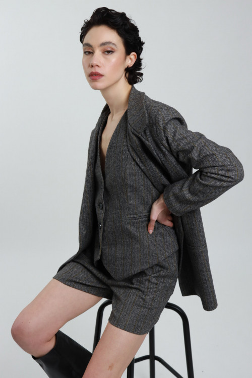 Susy Mix Shorts Spigato Sottocosto
