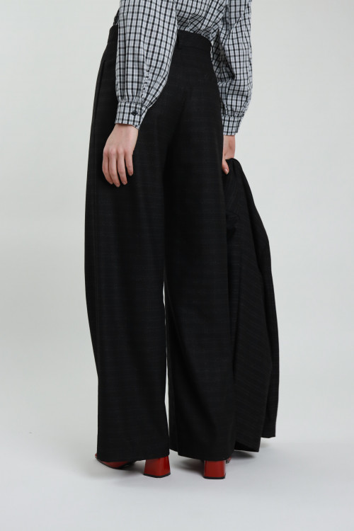 Susy Mix Pantalone Dritto Check Offerta