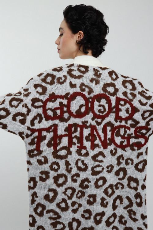 Susy Mix Cardigan Maculato "Good Things" Esporta salva