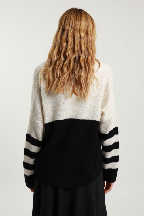 Susy Mix Cardigan Righe Italia