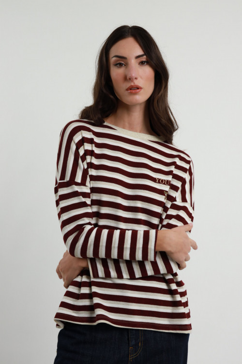 Susy Mix Maglia Righe "You Are a Star" Acquista Ora
