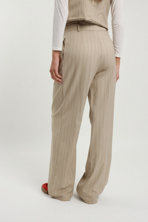 Susy Mix Pantalone Gessato Fino Al -60%
