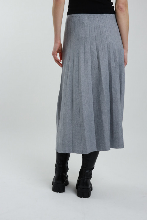 Susy Mix Gonna Plissè in Maglia Hotsell