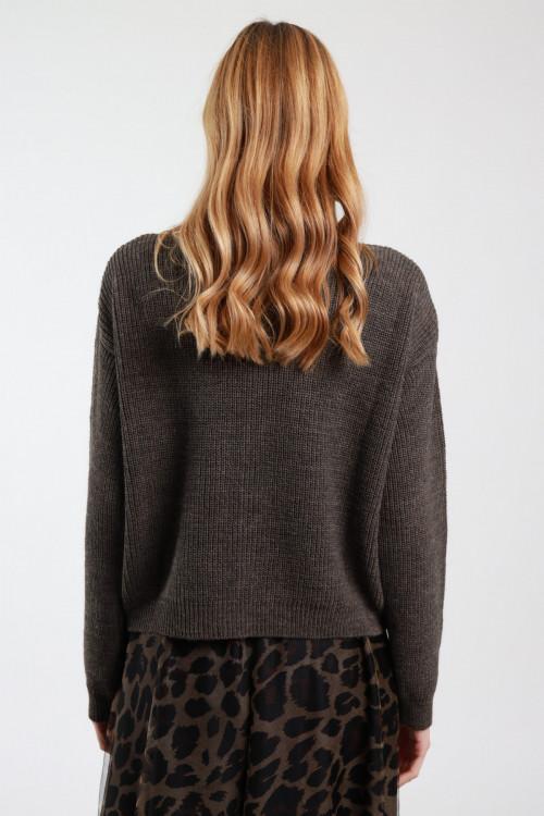 Susy Mix Maglione Scollo V Catena Consegna Veloce