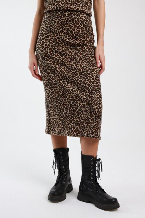 Susy Mix Longuette In Maglia Maculata Offerta migliore
