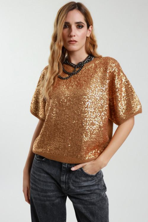 Susy Mix Maglioncino Maniche Corte Outlet