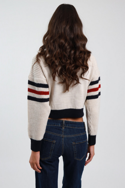 Susy Mix Maglioncino Crop Costa Inglese I Più Venduti