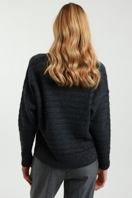 Susy Mix Cardigan Lurex Qualità Garantita