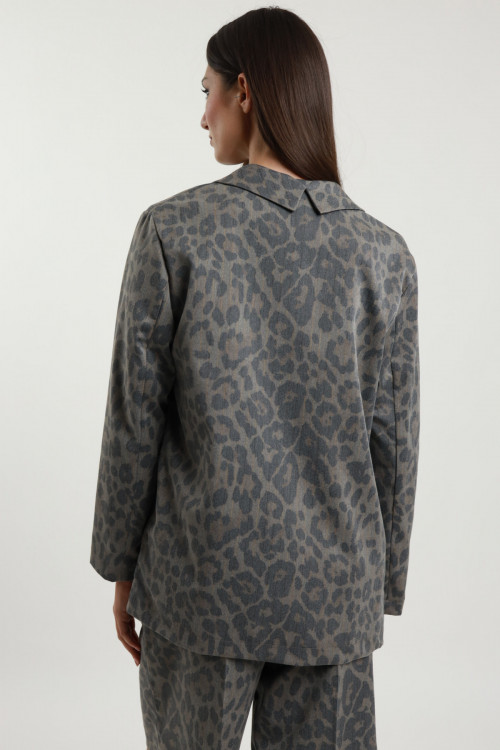 Susy Mix Blazer Over Maculato Online
