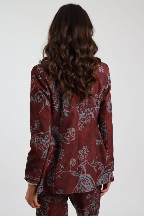 Susy Mix Giacca Fantasia Damascata Saldi Di Fabbrica
