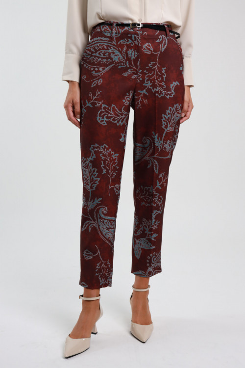 Susy Mix Pantalone Fantasia Damascata Offerta