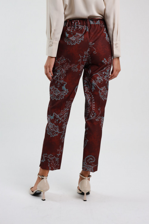 Susy Mix Pantalone Fantasia Damascata Offerta