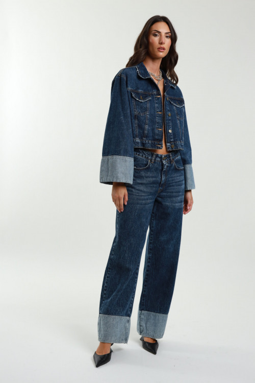 Susy Mix Jeans Gamba Larga Saldi