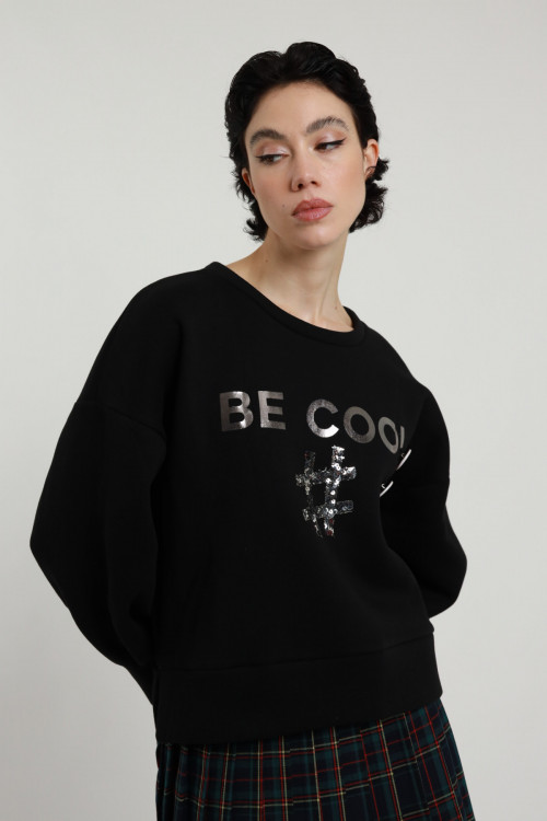 Susy Mix Felpa "be cool" I Più Venduti