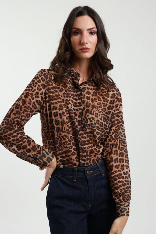 Susy Mix Camicia Maculata Esporta salva
