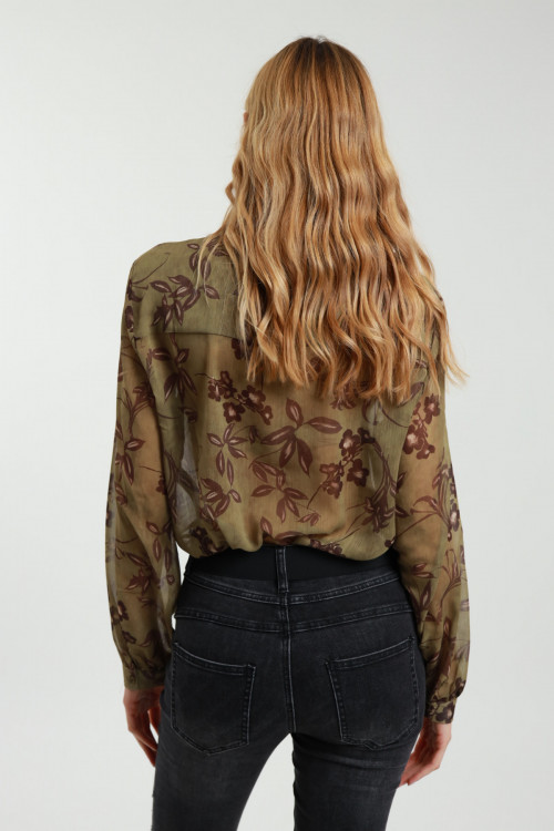 Susy Mix Camicia Fiori Italy
