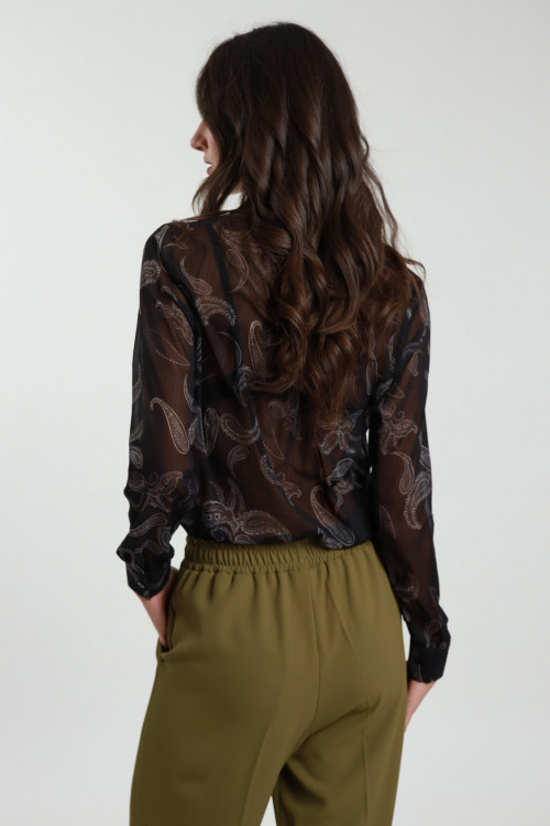 Susy Mix Camicia Fantasia Damascata Sconti questo mese