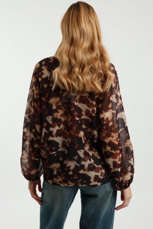 Susy Mix Blusa Girocollo Con Nastrino I Più Venduti