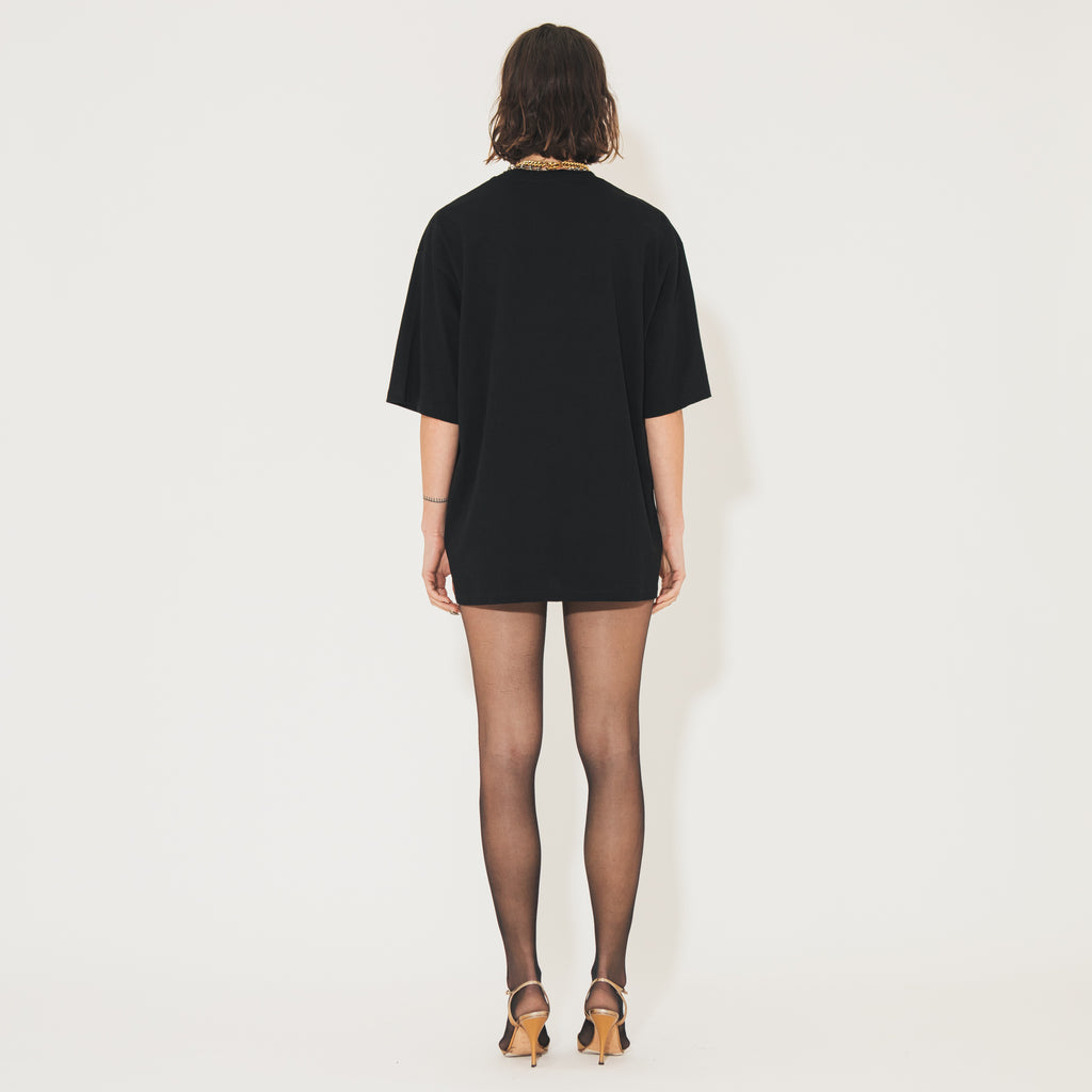 Sveta Milano T-shirt Charlotte in jersey di cotone Prezzo Ridotto