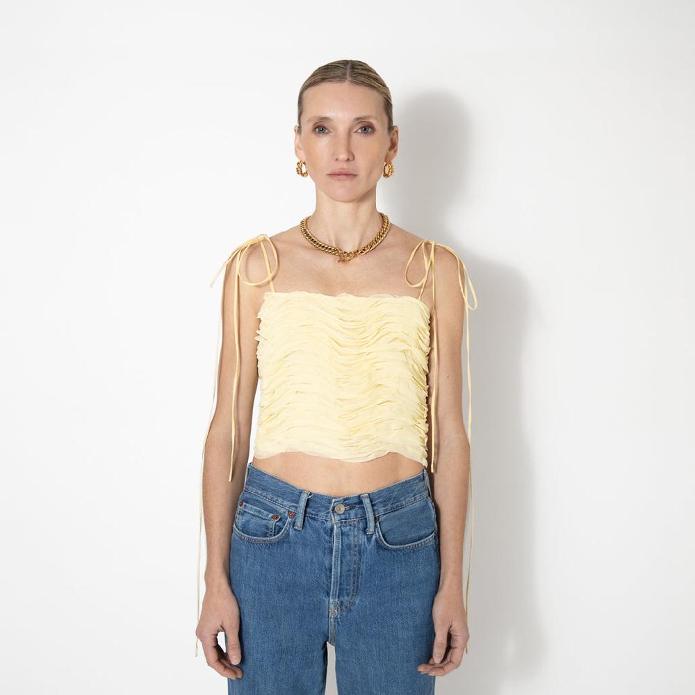 Sveta Milano Top Trinacria con ruches Offerta