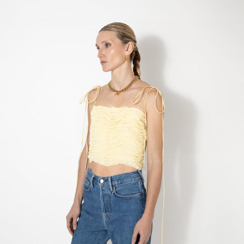 Sveta Milano Top Trinacria con ruches Offerta