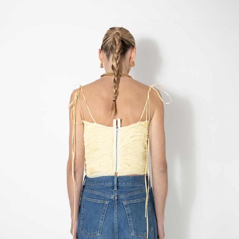 Sveta Milano Top Trinacria con ruches Offerta