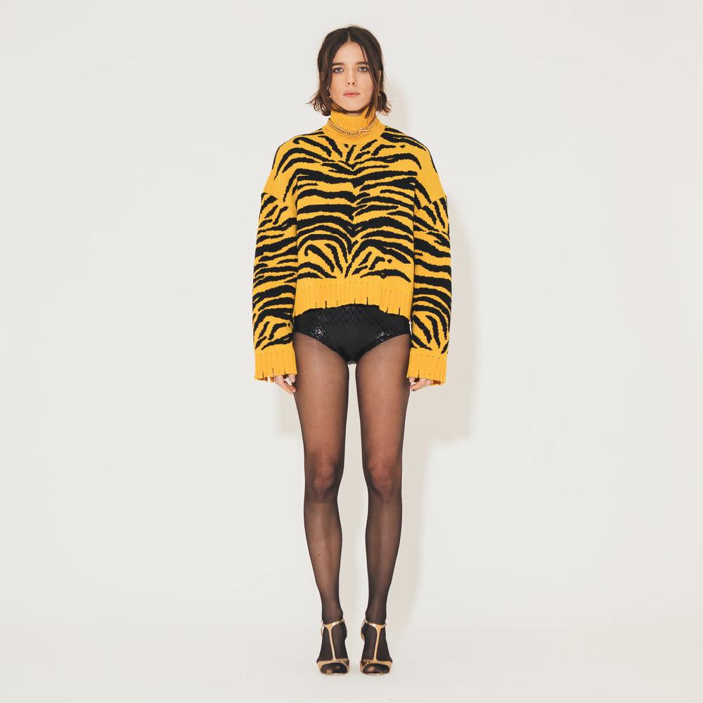 Sveta Milano Maglione a dolcevita Henriette con effetto vissuto Promozione