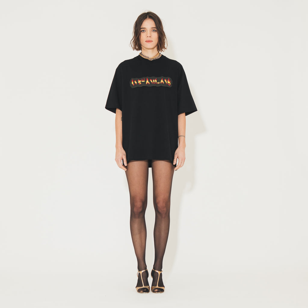 Sveta Milano T-shirt Haze in jersey di cotone Saldi