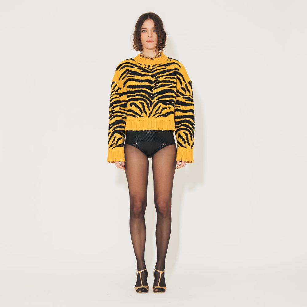 Sveta Milano Maglione a girocollo Martine con effetto vissuto Offerta speciale della fabbrica